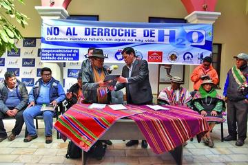 Potosí pide apoyo para traer el agua de Tacora