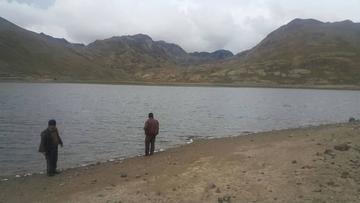 El nivel de agua de las lagunas está en ascenso.
