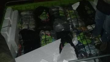Según la Aduana, la ropa es de primera calidad.