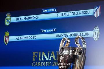 Real Madrid-Atlético y Mónaco-Juve se enfrentarán en “semis”