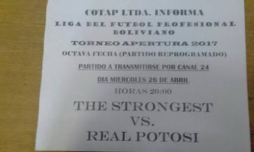 Hinchas del lila podrán ver por Cable el cotejo de hoy 