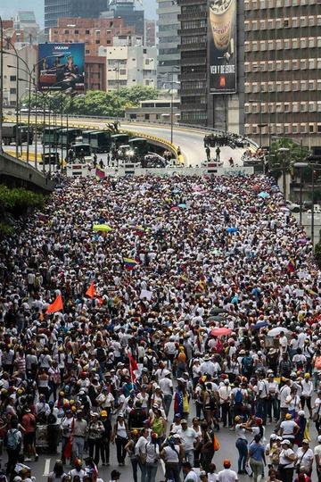 Fue en la capital venezolana.
