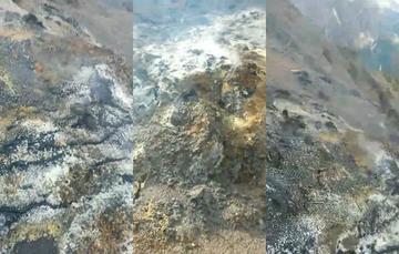 Un supuesto volcán se activa en un municipio