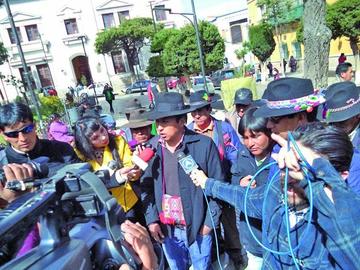 Comunarios de Teja Tambo están dispuestos al diálogo