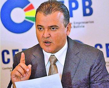 El presidente de la CEPB, Ronald Nostas.