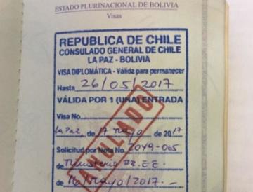 Héctor Arce publicó, el documento anulado, en su cuenta de Twitter.