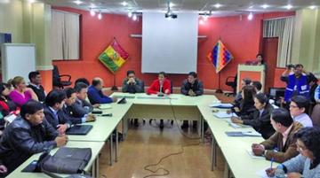 Reunión entre ambos sectores.