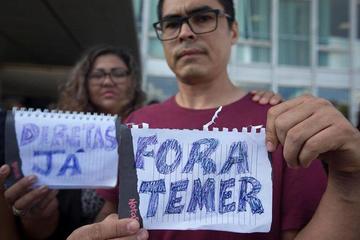 Aumenta presión por la salida del presidente Temer en Brasil