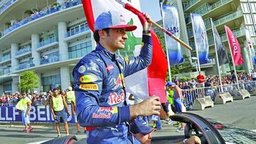 Sainz: “un fin de semana perfecto”