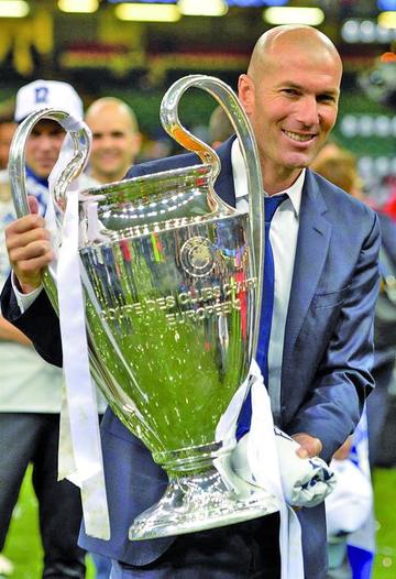 Zidane: “estos éxitos se consiguen trabajando”