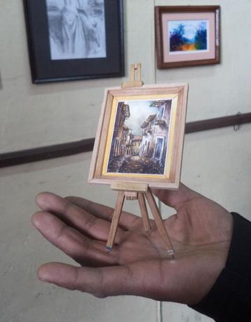 Creattica  expondrá  arte en miniatura