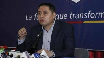 El expresidente interino de Yacimientos Petroliferos Fiscales Bolivianos (YPFB), Guillermo Achá.