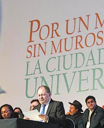 El ministro de Gobierno de Bolivia.