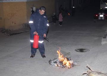 Volverán a apagar los fuegos y los infractores serán sancionados.