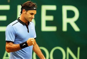 Federer buscará su noveno título en Halle