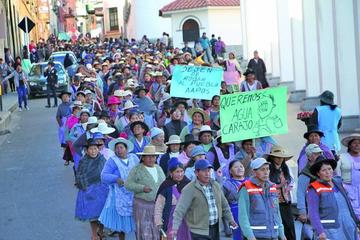 Los vecinos se movilizaron el martes 20 del presente mes.
