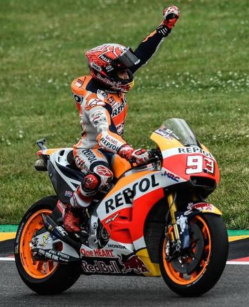 Márquez se corona campeón en Alemania