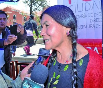 Vega Plaza presenta el libro de Luzmila