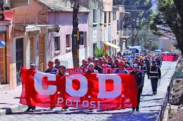 En la tarde se desarrollará una marcha de protesta.