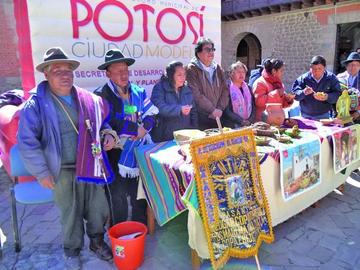 Lanzan la feria productiva y gastronómica de Calamarca