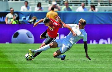 Manchester United gana a Real Madrid
