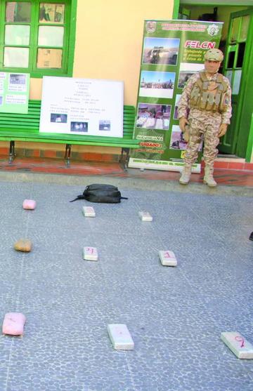 Felcn incauta droga valuada en 132.000 dólares