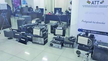 Desbaratan un canal y 5 radios “piratas”