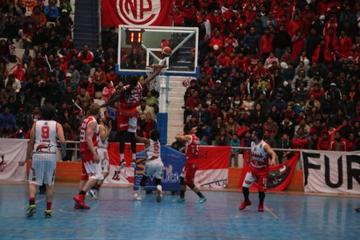El equipo potosino en una jugada en ofensiva.