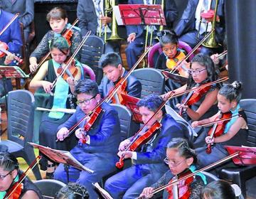 Mañana actúa la orquesta infantil