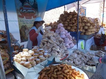 En la plaza San Bernardo se desarrolla hoy el concurso tradicional.