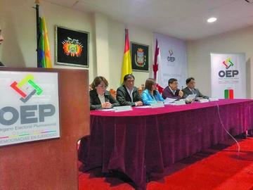 Habilitan 26 centros de empadronamiento en Sucre para las judiciales