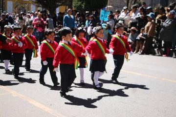 Alumnos del Kínder Potosí.