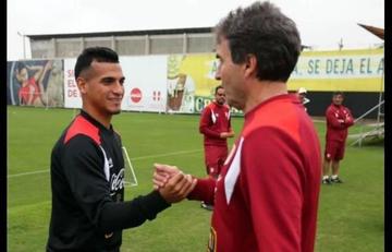 Trauco y Peña se entrenan con la selección de Perú