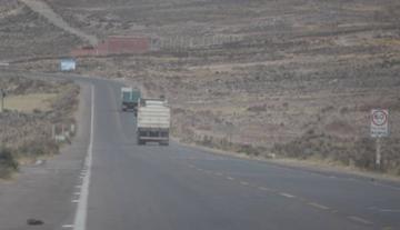 La Policía reporta que la vía Potosí - Sucre está expedita
