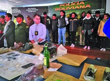 Gracias a un video registrado por un vecino de la zona, la Policía logró capturar a los ocho involucrados.