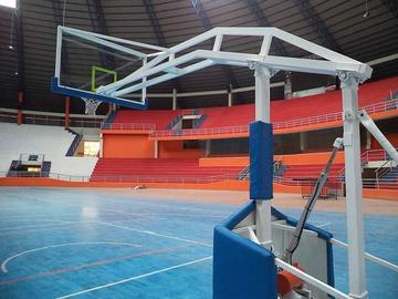 Para la Sudamericana se debe cambiar los  tableros y el piso del coliseo "Ciudad de Potosí".