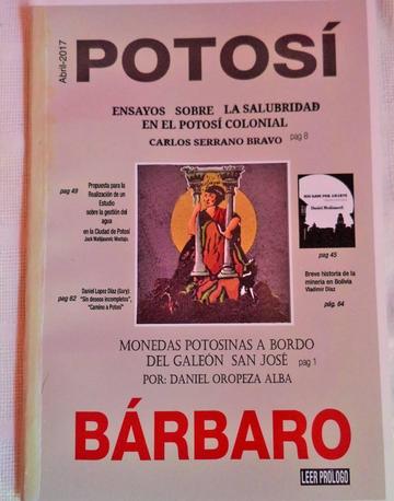 La Feria del Libro tiene al “Potosí Bárbaro”
