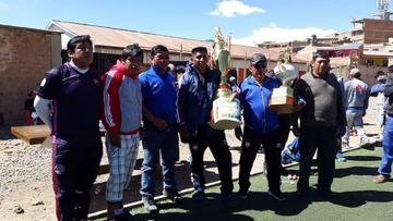 Los organizadores del campeonato.
