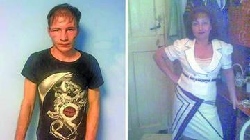 Fotografías de las dos personas que son investigadas por antropofagia.