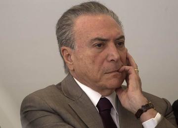 Inician trámite de denuncia por corrupción en contra de Temer