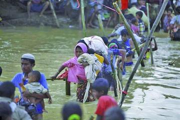 Mueren 127 rohinyás en un mes al tratar de llegar a Bangladés