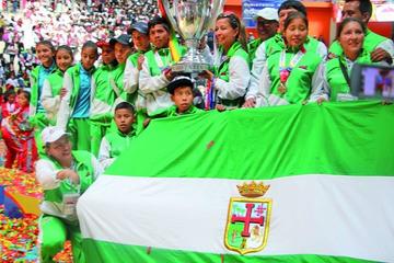Los campeones de los Juegos.
