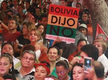 La mayoria de los bolivianos dijo No o la reelección de Evo en 2016.