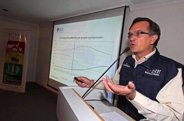 El director del Instituto Nacional de Estadística, Luis Pereira.