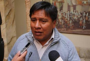 El alcalde Williams Cervantes.