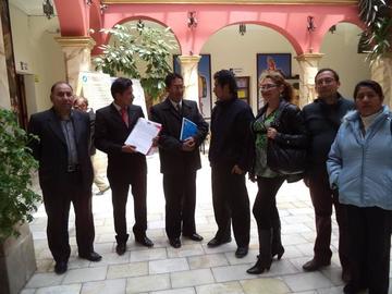 El acto de difusión de la convocatoria.