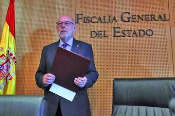 El fiscal general del Estado, José Manuel Maza, informó sobre las acciones de su despacho.