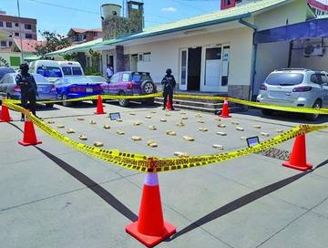 Felcn se incauta de 43 kilos de cocaína, valuada en 290.000 dólares