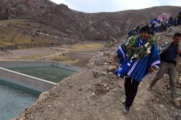Evo Morales dice en Potosí que el proceso de cambio es irreversible