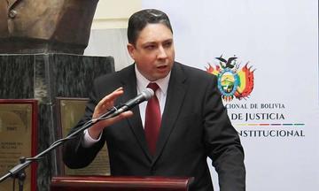El ministro de Justicia, Héctor Arce.